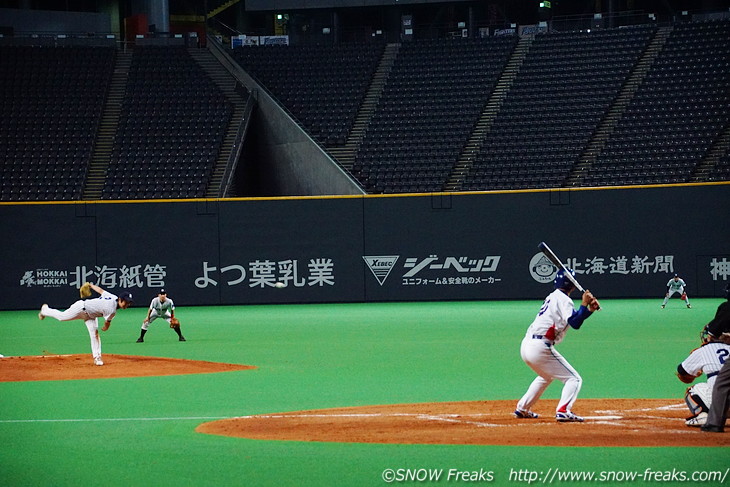 井山敬介さん率いる野球チーム「NEW WALK YANKEES」 vs Brain presents タマキちゃんを応援しよう!!チャリティーゲーム in 札幌ドーム